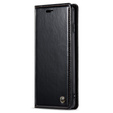 Флип-кейс CASEME для Samsung Galaxy S10+ Plus, Waxy Textured, чёрный