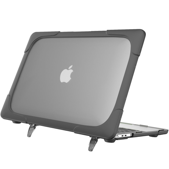  Чохол Kickstand Full Protection для Macbook Air 13 A1369/A1466 - Grey