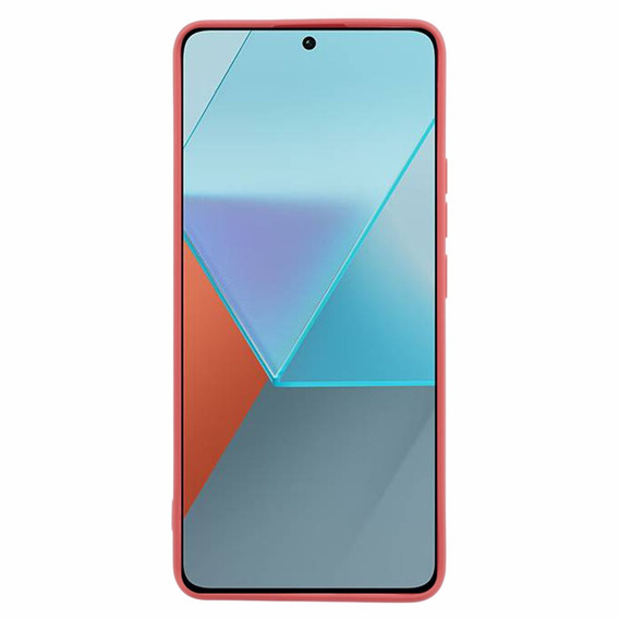 Чехол до Xiaomi Redmi Note 13 Pro+, Silicone Lite, красный