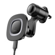 Автомобільний тримач для телефону з індукційною зарядкою Hoco HW30