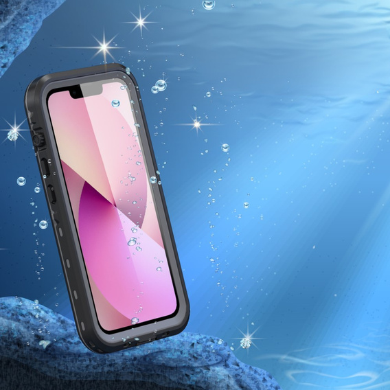 Водонепроникний чохол для iPhone 13, Redpepper, для MagSafe, чорний