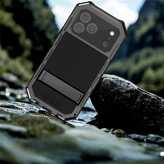 Броньований чохол з підставкою R-JUST для iPhone 17 Pro