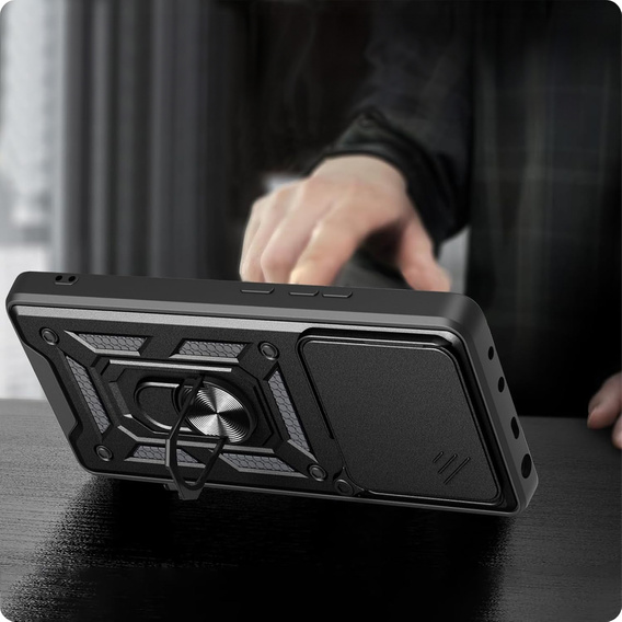 Чехол NOX Camera Slide Honor 400 Pro 5G, CamShield Slide, чёрный