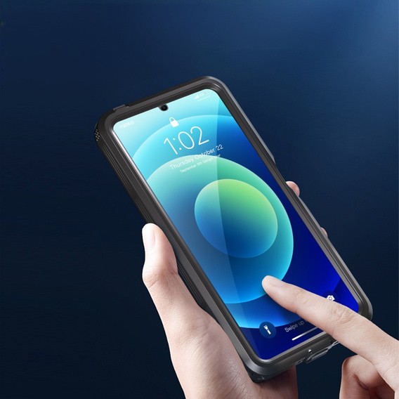 Водонепроницаемый чехол IP68 для Xiaomi Redmi Note 13 5G, Redpepper, чёрный