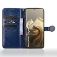 Флип-кейс для Motorola Edge 60 Pro, Wallet Rhombus, синий