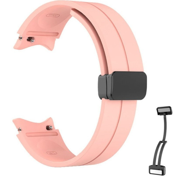 Силіконовий ремінець для Fitbit Inspire 3, Red Samsung Galaxy Watch 4 / 5 40/42/44/46/45MM PRO, Pink