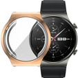 Чехол 2в1 с защитой экрана для часов Huawei Watch GT 2 PRO, Rose gold