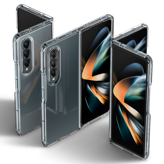 Чохол SPIGEN до Samsung Galaxy Z Fold 4 5G, Crystal Hybrid, Crystal Clear