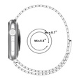 Сталевий ремінець для Apple Watch 1/2/3/4/5/6/7/8/SE/ULTRA 42/44/45/49 MM - срібний