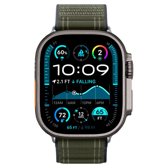 Ремінець Spigen WBF0 Band для Apple Watch 8/9/10/11/SE/Ultra 1/2 (44/45/46/49 мм)