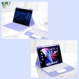 Чехол + клавиатура iPad Air 10.9 4 2020 / 5 2022, Touchpad, фиолетовый