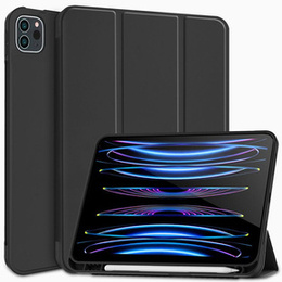Чохол для iPad Pro 12.9" 2022/2021/2020 (6/5/4 gen.), Smart Pencil, зі слотом для стилуса, чорний