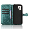 Чохол-накладка для Oppo Reno 14F, Wallet Rhombus, зелений