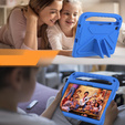 Детский чехол для Lenovo Tab TB311FU, детский чехол с ручкой, синий