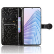 Флип-кейс для Xiaomi Redmi Note 14 4G, Wallet Rhombus, чёрный