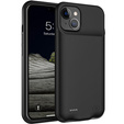 Чехол с батареей 6500mAh до iPhone 13, чёрный