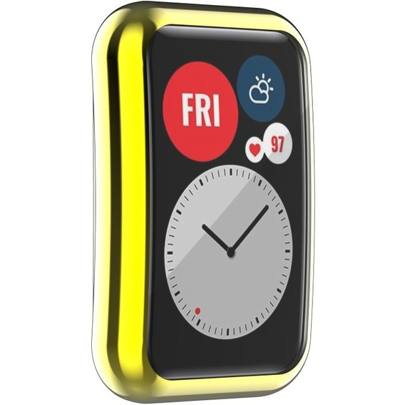 Чехол 2в1 с защитой экрана для часов Huawei Watch Fit, Gold
