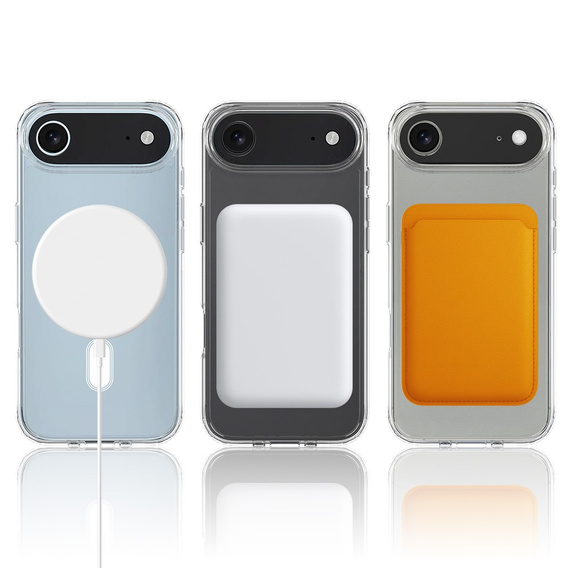 Чехол для iPhone Air, для MagSafe, прозрачный