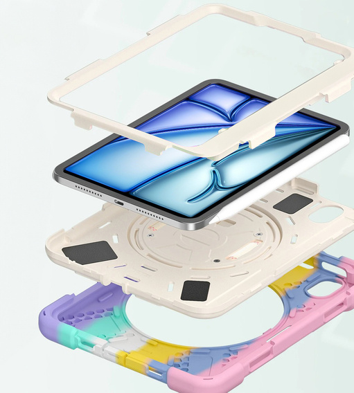 Чохол для Apple iPad Air 11" 6 gen. 2024 (A2902, Solid360, різнокольоровий