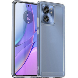 Чехол до Motorola Edge 40, Fusion Hybrid, прозрачный