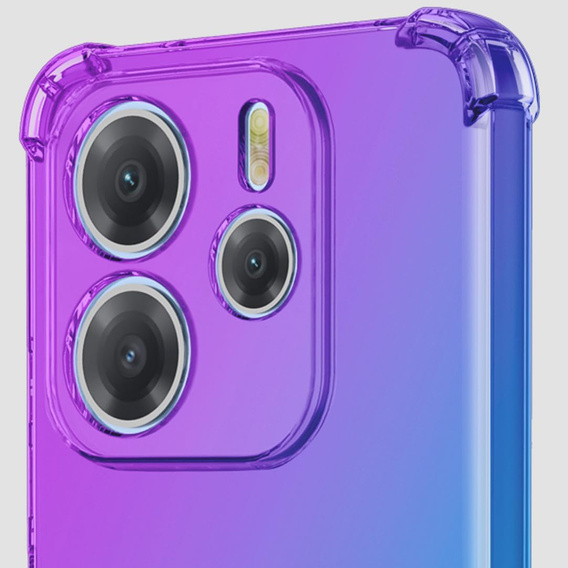Чохол для Xiaomi Redmi Note 14 4G, Gradient Dropproof, Фіолетовий / синій