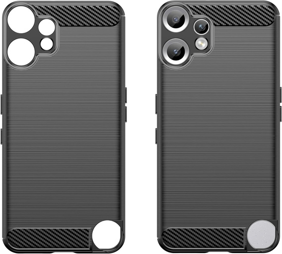 Чехол до CMF Nothing Phone 2 Pro, Carbon, чёрный