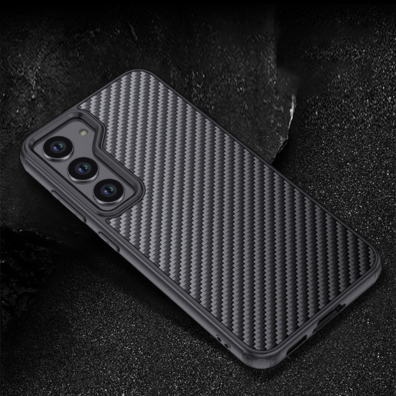 Чохол для Samsung Galaxy S23+ Plus, Carbon Kevlar