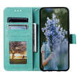 Чохол-книжка для Samsung Galaxy A55 5G, Mandala Flower, зелений