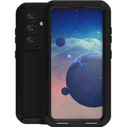 Чoхол Love Mei до Samsung Galaxy S24, armored with glass, чорний