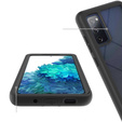 Чoхол Shockproof до Samsung Galaxy S20 FE, із захисним екраном, чорний