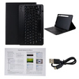 Чохол + клавіатура Samsung Galaxy Tab S7 T870/T875 / S8, Pen Slot, чорний