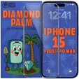 Закаленное стекло Diamond Palm для iPhone 15 Plus / 15 Pro Max