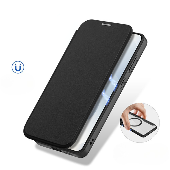Чехол Dux Ducis до Samsung Galaxy S25 Edge, Skin X Pro, MagSafe, чёрный