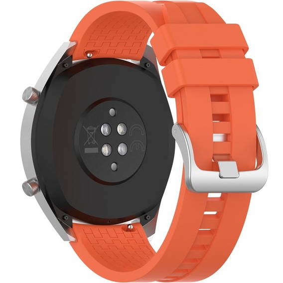 Силіконовий  ремінець для годинника Huawei Watch GT / Watch GT2, Orange