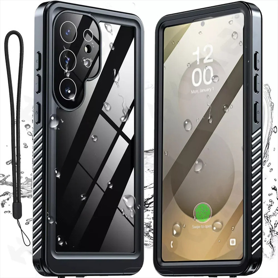 Водонепроникний чохол IP68 для Samsung Galaxy S25 Ultra, чорний
