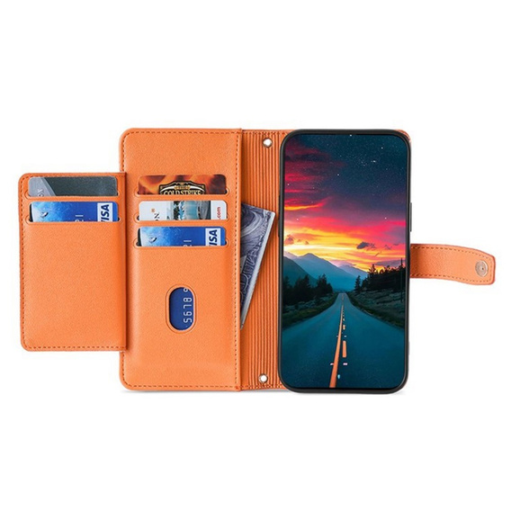 Чохол з клапаном і кишенею на блискавці для iPhone 17 Pro Max