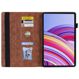 Чохол для Xiaomi Redmi Pad Pro / Xiaomi Poco Pad, Classic, з місцем для стилуса, коричневий