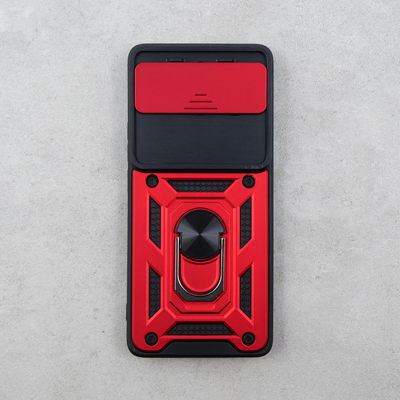 Чохол NOX Camera Slide Realme 11 Pro 5G / 11 Pro+ 5G, CamShield Slide, червоний