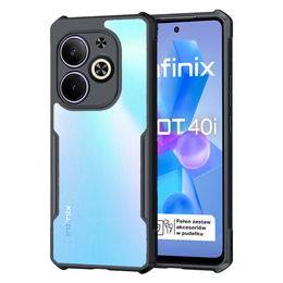 Чехол до Infinix Hot 40i, AntiDrop Hybrid, чёрный