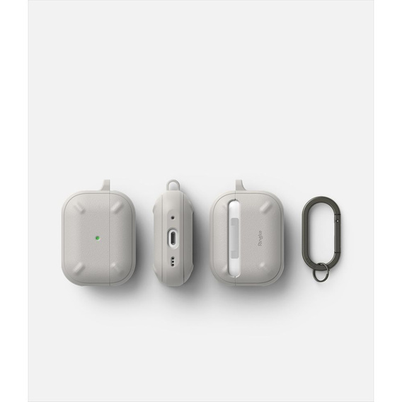 Чехол для наушников RINGKE Airpods Pro / Pro 2, Onyx, Warm Grey