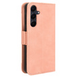 Футляр з клапаном для Samsung Galaxy A55 5G, Card Slot, рожевий