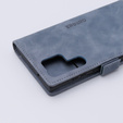 Чехол для Samsung Galaxy S23 Ultra, ERBORD Vintage, бумажник с клапаном, зелёный