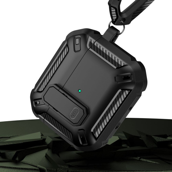 Чохол Tech-Protect X-Carbon для Apple Airpods Pro 1 / 2 - Black