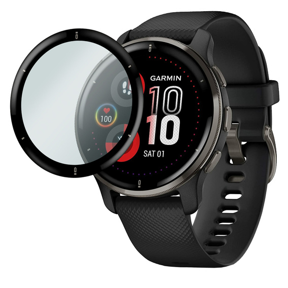 2x Гібридне скло ERBORD для Garmin Venu 2 Plus