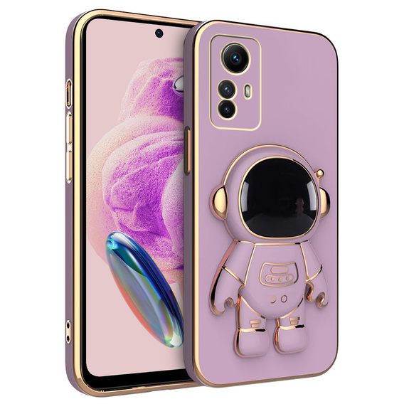 Чехол до Xiaomi Redmi Note 12S, Astronaut, фиолетовый