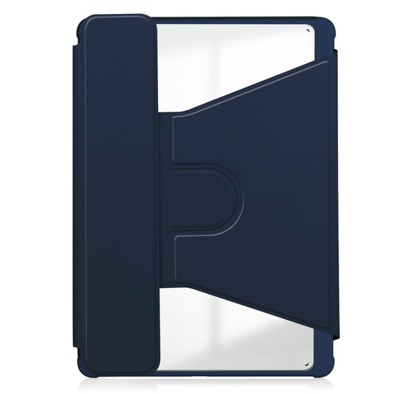 Чехол клавиатура для iPad Pro 11" 2024 (5 gen.), Rotary 360° Leather, темно-синий