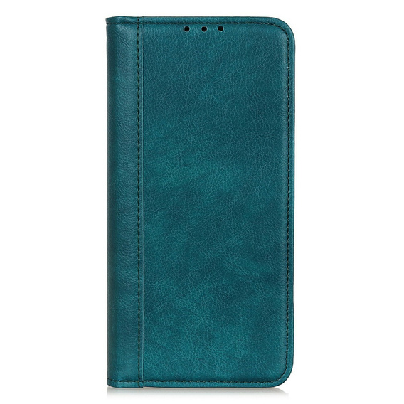 Чoхол до Samsung Galaxy A56, Wallet Litchi Leather, зелений