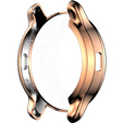 Чехол 2в1 с защитой экрана для часов Garmin Venu 2 Plus, Rose gold