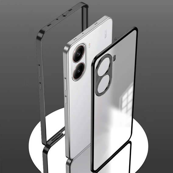 Чохол для Xiaomi Poco X7 Pro 5G, Frame Case, чорний