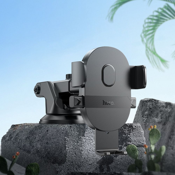 Автомобильный держатель Hoco H19 с присоской для стекла / приборной панели